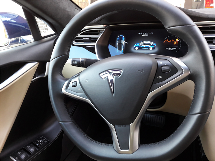 Tesla Model S Blue (2016)